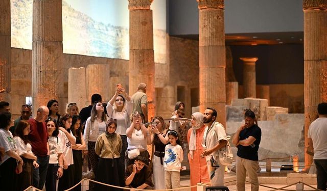 Zeugma Mozaik Müzesi'nde bayram yoğunluğu