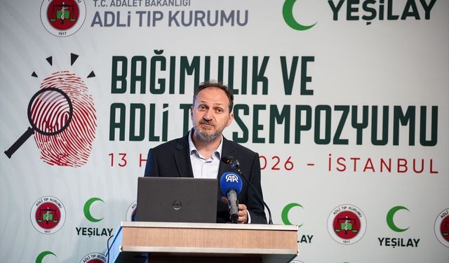 'Bağımlılık ve Adli Tıp Sempozyumu' İstanbul'da düzenlendi