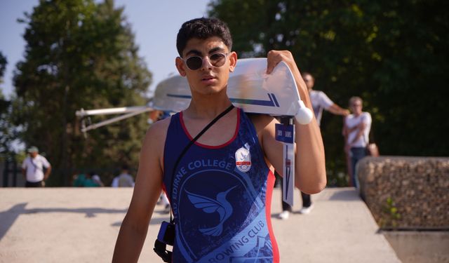 Genç kürekçilerin 'Meriç'te final' heyecanı