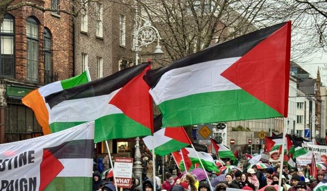 Festival değil dayanışma: Dublin'den Filistin'e ses verildi