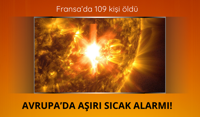 Avrupa kırmızı alarmda! Fransa'da yüzlerce kişi sıcaktan öldü