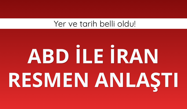 ABD ile İran anlaşmaya vardı! İmzalar İsviçre'de atılacak
