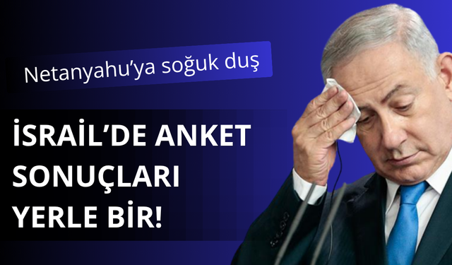 Netanyahu'ya kendi halkından soğuk duş