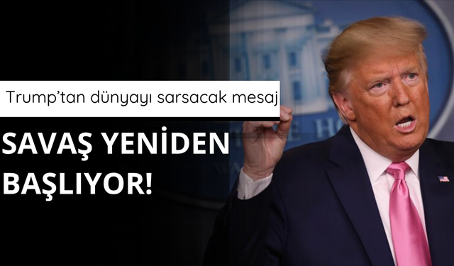 Trump: İran'a çok sert bir şekilde saldıracağız