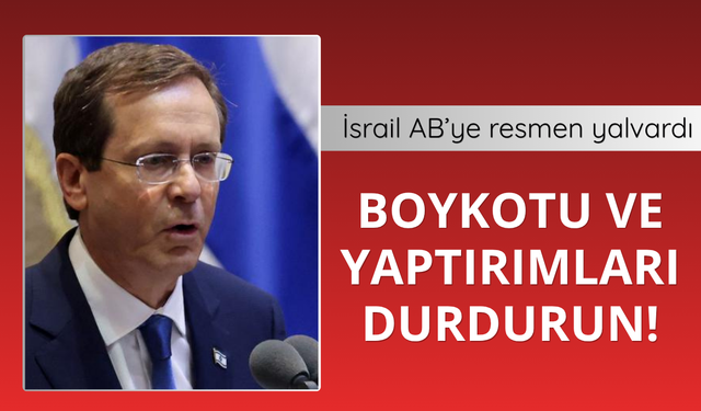 İsrail AB'ye yalvardı! Boykotu durdurun