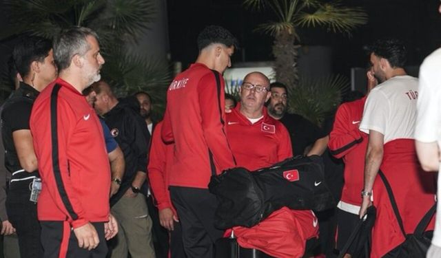 A Milli Futbol Takımı yurda döndü