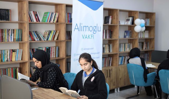 Alimoğlu Vakfı Kütüphanesi’nin Yedincisi Şanlıurfa’da Açıldı