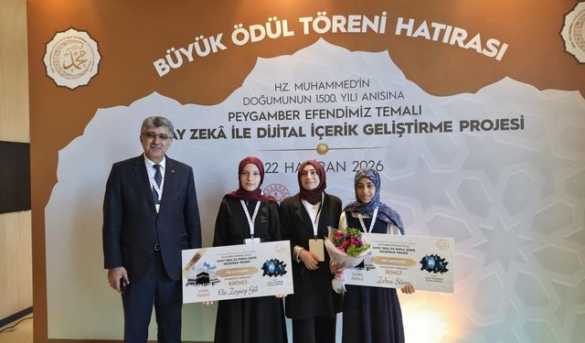 Başakşehir’deki proje imam hatip lisesinden bir haftada dört derece