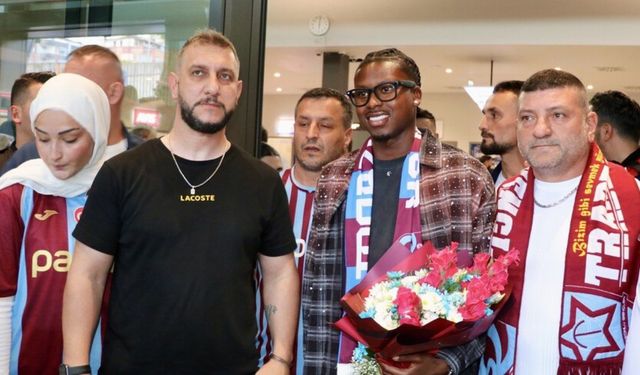Sidny Lopes Cabral Trabzon'a ayak bastı