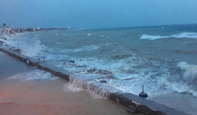 Doğu Akdeniz için fırtına uyarısı