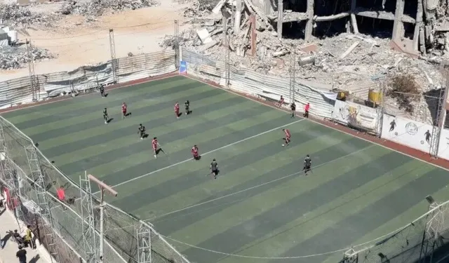 Gazze'de Ampute Futbolcular Umut İçin Sahaya Çıktı