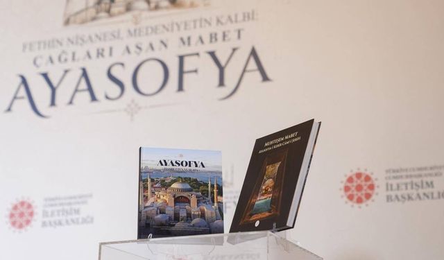 'Muhteşem Mabet Ayasofya-i Kebir Cami-i Şerifi' kitabı yayımlandı