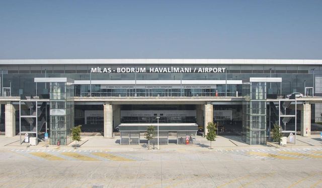 Milas-Bodrum Havalimanı haziran ayında 578 bin yolcuya hizmet verdi