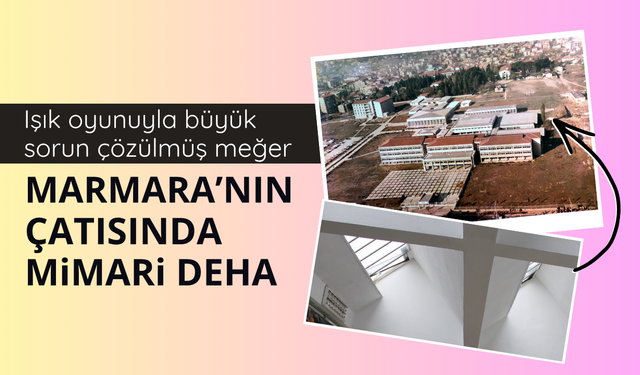 Marmara'nın çatısında mimari deha!