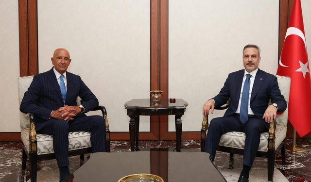 Bakan Fidan ABD'nin Ankara Büyükelçisi Barrack'ı kabul etti
