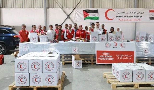 Türk Kızılay açıkladı: Gazze’ye sadece 100 tır girebiliyor
