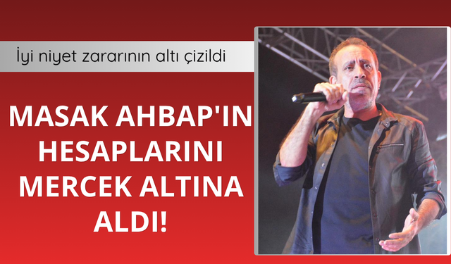 MASAK Ahbap'ın hesaplarını mercek altına aldı