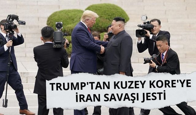 Trump'tan Kuzey Kore'ye İran savaşı jesti