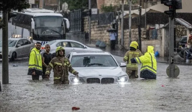 Kudüs'te sel felaketi