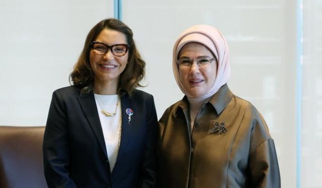 Emine Erdoğan Silva ile görüştü