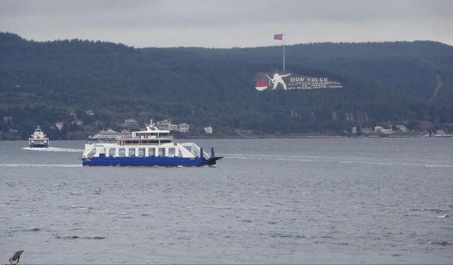 Kabatepe-Gökçeada hattında seferler iptal