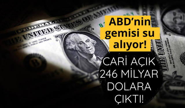 ABD'nin cari açığığında artış