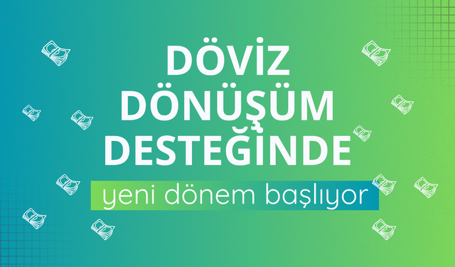 Döviz dönüşüm desteğinde yeni dönem 1 Ekim'de başlıyor