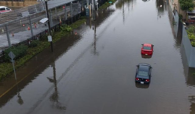 ABD'nin New Jersey eyaleti sular altında