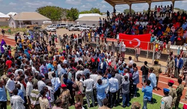 Somali'den Türkiye'ye teşekkür gösterisi