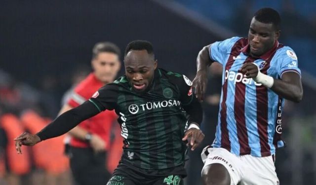 Trabzonspor ile Konyaspor 51. randevuda