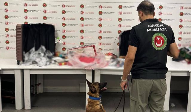 İstanbul Havalimanı'nda 20 kilogram uyuşturucu ele geçirildi