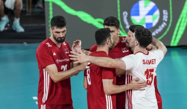 A Milli Voleybol Takımı İsviçre'yi devirdi
