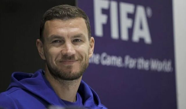 Bosna Hersekli futbolcu Edin Dzeko milli takıma veda ediyor