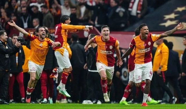 Galatasaray'dan Süper Lig tarihine geçecek rekor