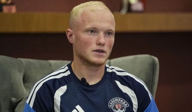 İsveçli Rafferty’den Kasımpaşa tercihi açıklaması
