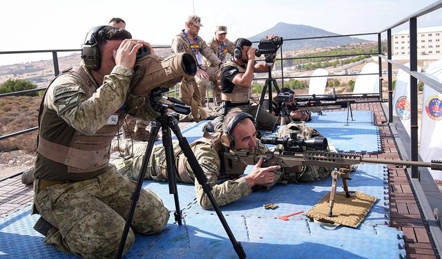 Türkiye, uluslararası keskin nişancı yarışmasında birinci oldu