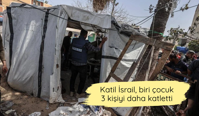 Katil İsrail, biri çocuk 3 kişiyi daha katletti