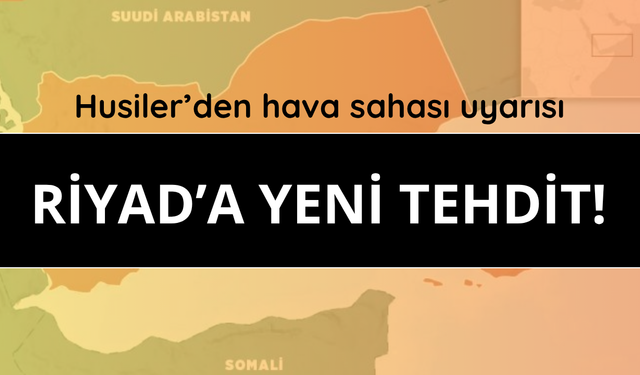 Husilerden Suudi hava sahası için uyarı