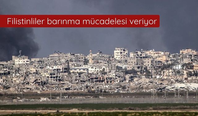 Filistinliler barınma mücadelesi veriyor