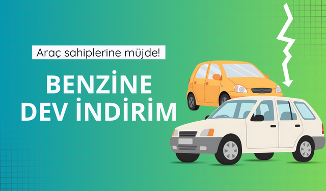 Benzine indirim geliyor