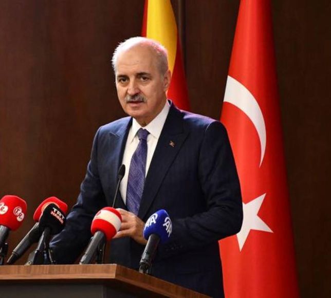 Kurtulmuş'tan CHP'nin kürsü provokasyonuna tepki
