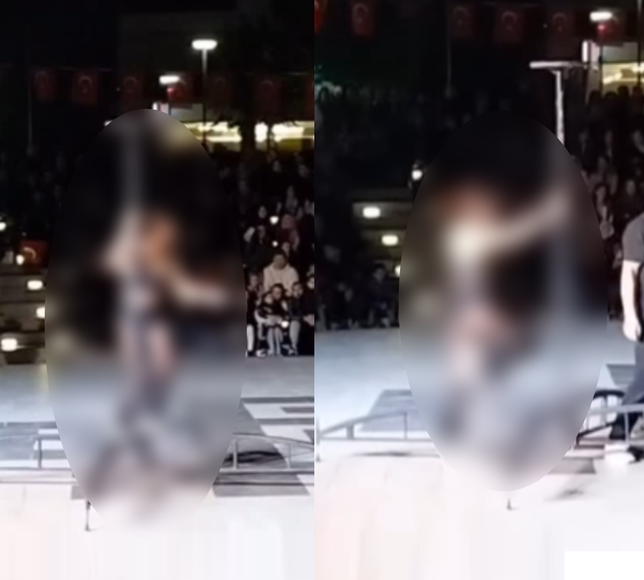 23 Nisan’da çocuklara ahlaksız gösteri izlettiler