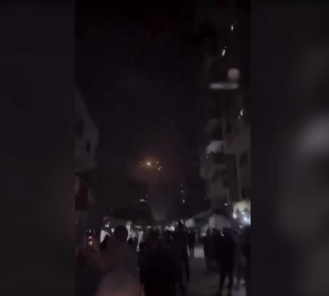 Gazze halkı İran'ın İsrail'e saldırısını kutluyor