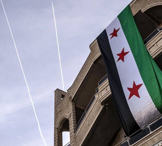 SDG'nin Halep'te karargaha çevirdiği hastane görüntülendi