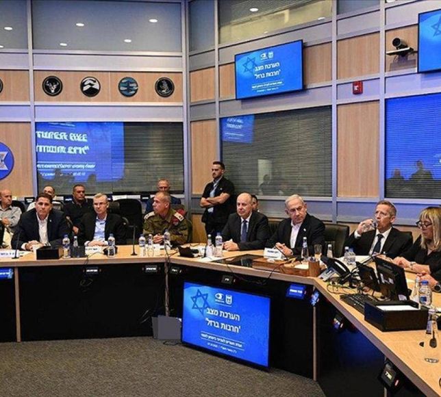 İsrail'de saldırı hazırlığı! Güvenlik kabinesi toplandı