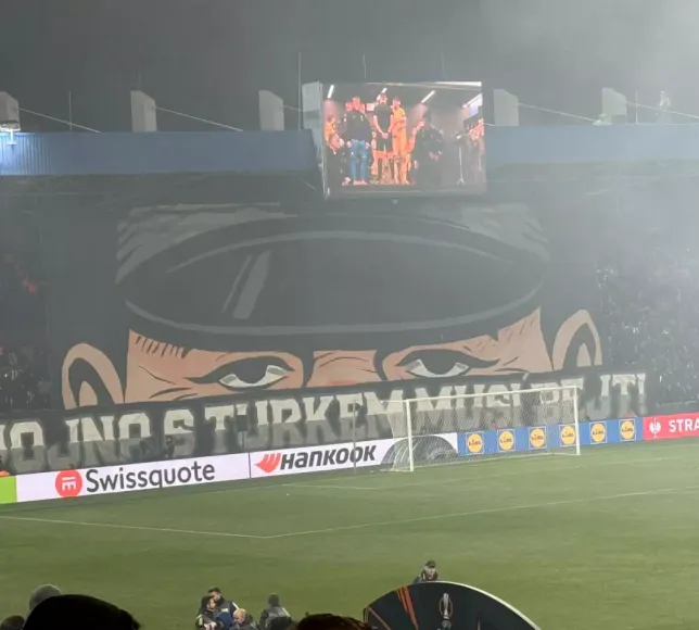 Fenerbahçe maçında tepki çeken pankarta açıklama