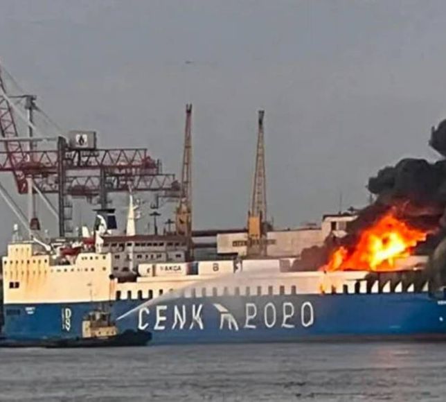 Ukrayna'da Türk gemisine saldırı!