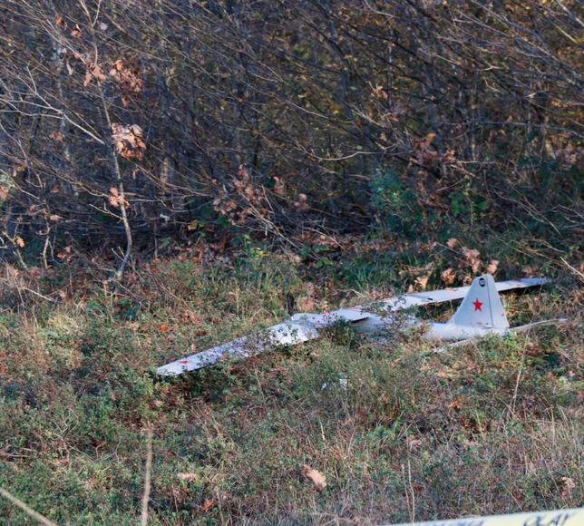 Rus İHA’sını baltayla indirdi