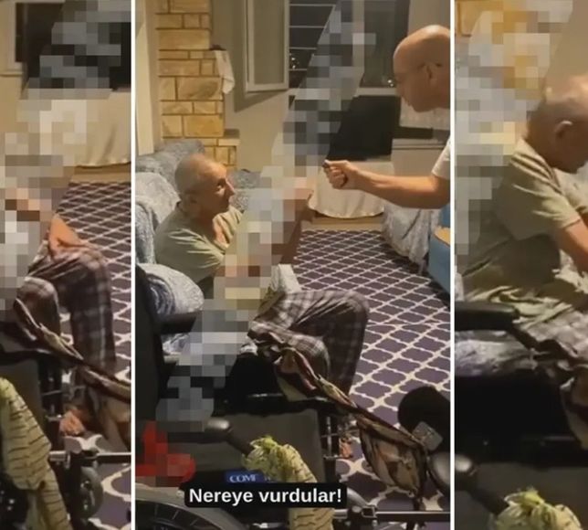 Huzurevinde skandal olay! Eldiven takıp yaşlı adamı dövdü