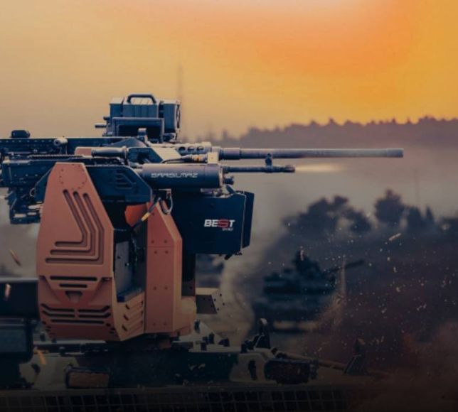 Altay tankı yerli ağır makineli tüfekle donatıldı